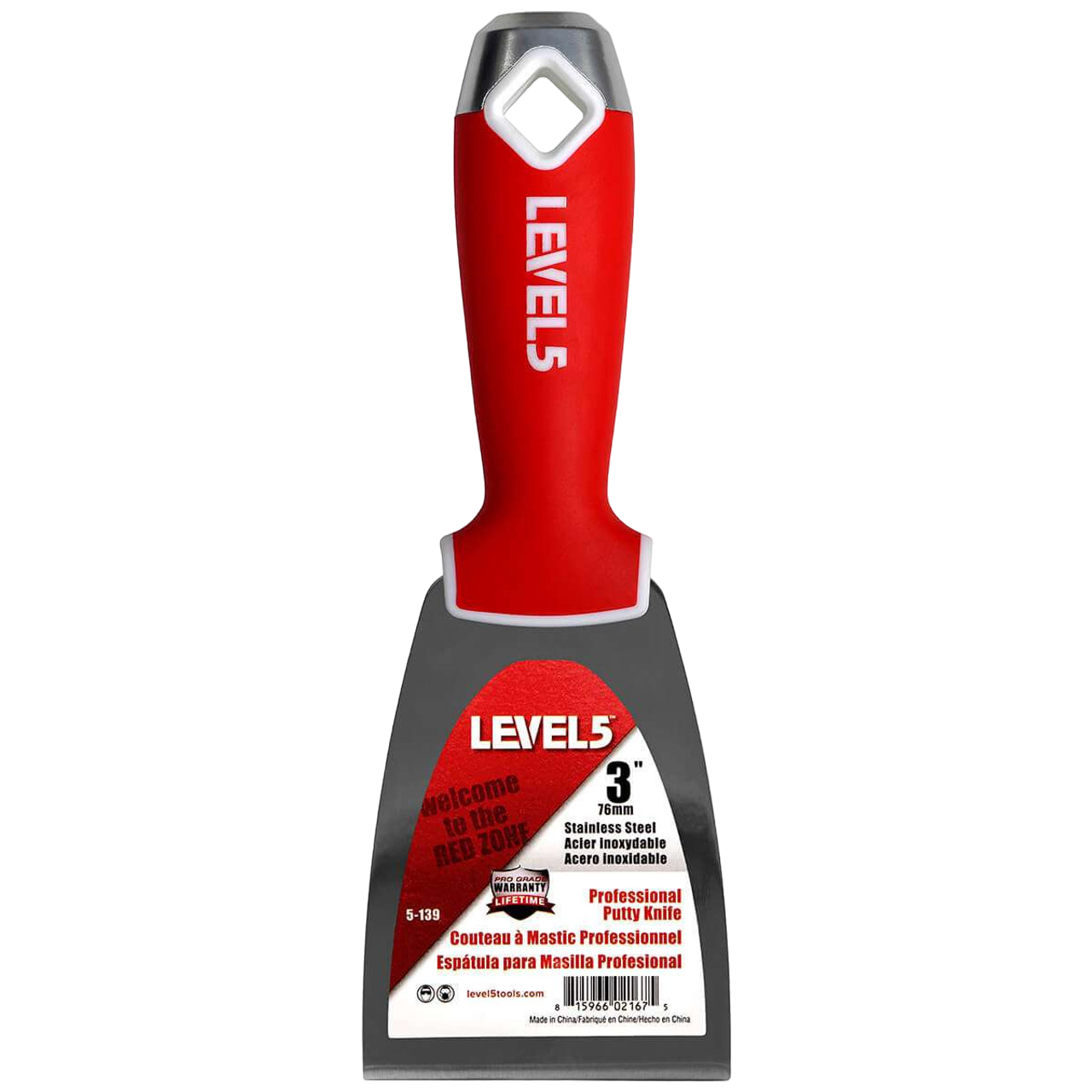 5-139 LEVEL5 Soft Grip Spartel 3'' (7,62cm)