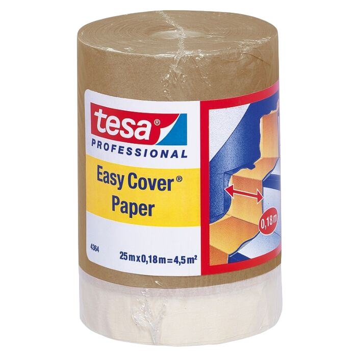 Tesa Professional Easy Cover Paper, 25m x 0,18m