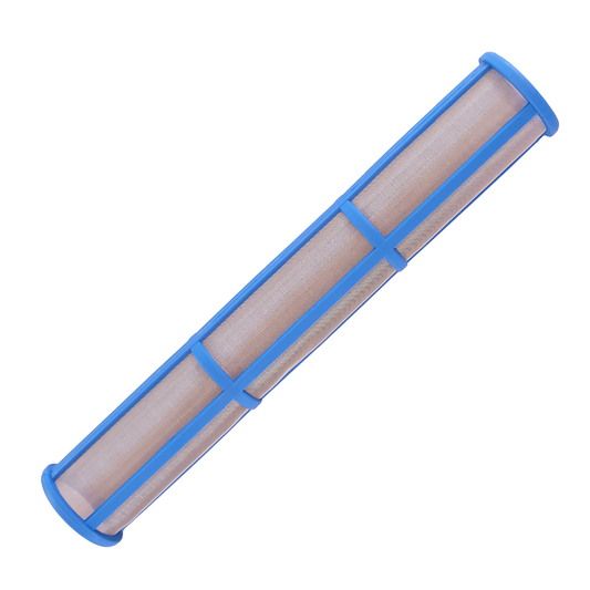 244068 Easy Out-pumpemanifoldfilter, langt, 100 MESH, blå