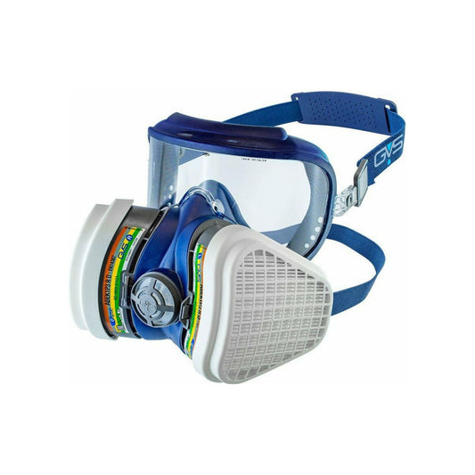 GVS SPR535 ABEK1P3 Halvmaske med P3RD filter og sikkerhedsbrille M/L